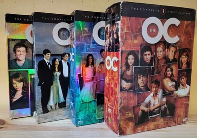 The O.C. Полный комплект серии DVD сезон 1-4 оригинальный картон рукав ТВ-шоу - Изображение 1 из 4