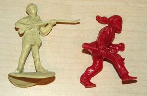 MARX DAVY CROCKETT FIGURE VINTAGE FESS PARKER 1950s Plus Extra Crockett Figure - Picture 1 of 5