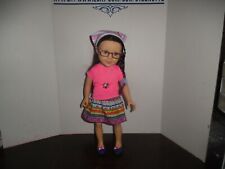 Journey Girls 18" Doll Dana - with puppy and carrier