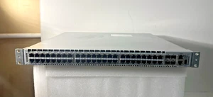 Arista 7048T-A – 1RU Data Center Switch, 48×1G + 4×10G, Redundant Power. USED - Picture 1 of 7