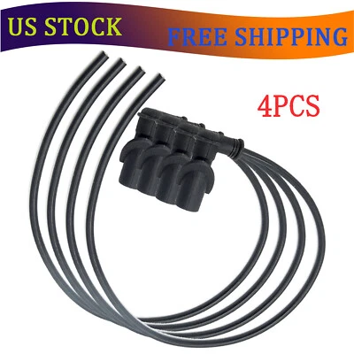 4X Ignition Coil Spark Plug Wire 4010526 For Polaris Sportsman 600 700 2002-2004 Foto 1 de 2