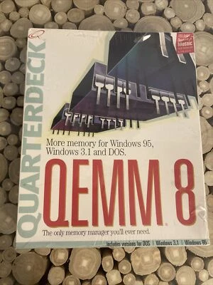 QEMM 8 UPGRADE, for Windows 3.1, Dos, Windows 95, 3.5inch Diskette, NEW FACTORY - Image 1 of 4