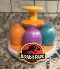 Jurassic Park World Spin & Hatch Dino Eggs Puzzle Tiny Toomies Baby Activity Toy