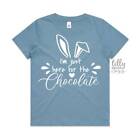 Easter T-Shirt, I'm Just Here For The Chocolate T-Shirt, Easter Egg Hunt T-Shirt
