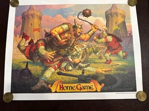 Campus Poster Series Coca Cola HILDEBRANDT Home Game! Vintage Poster 1970s - Picture 1 of 11