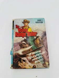 The Young Range Rider By Frank C Robertson Vintage Hardcover Book - Picture 1 of 7