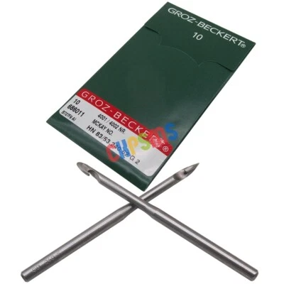 4001/4002 NR Groz Beckert Gerade Nähnadel FÜR Schuhnähmaschinen(Größe:3#) - Bild 1 von 2