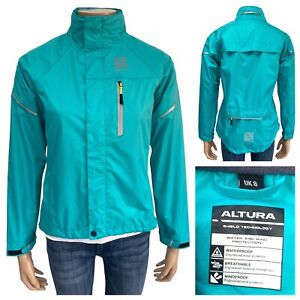 Altura Womens Ascent II Jacket Turquoise size 8 UK 