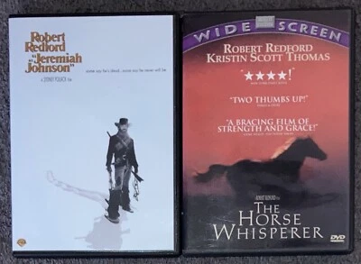 Jeremiah Johnson 1972/Horse Whisperer 1998 DVD Robert Redford Double Feature - Image 1 of 3