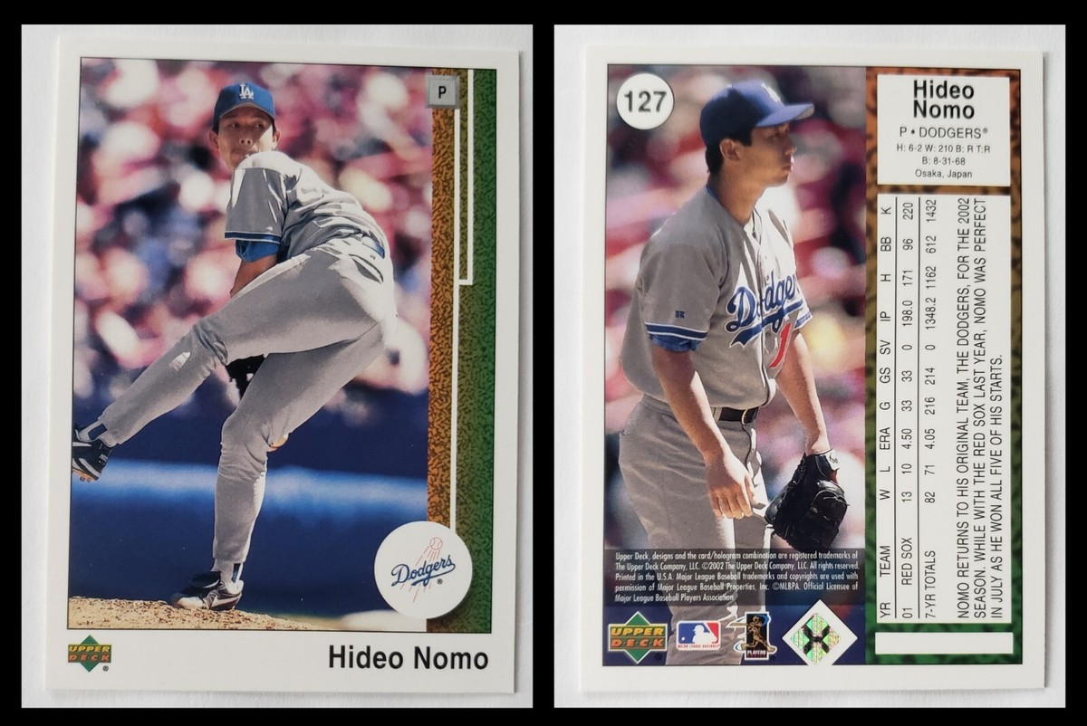 2002 Upper Deck Authentics - Hideo Nomo #127 for sale | eBay
