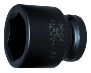 Bahco 80mm, 1,5 Zoll Antrieb Schlagschrauberbuchse Sechskant, 110mm Länge - Bild 1 von 4