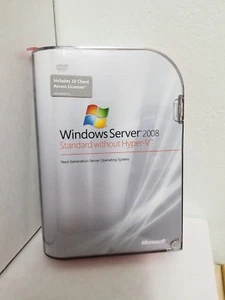 Microsoft Windows Server 2008 Standard without Hyper-V - Picture 1 of 3