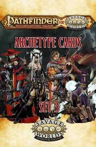 Pathfinder for Savage Worlds Archetype Cards Set 3 - SWADE RPG - New - Picture 1 of 2