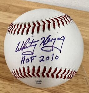 Whitey Herzog HOF 2010 Signed Official Ball Texas League Baseball AUTOGRAPH