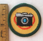 Retired Girl Scout 2001-2011 Junior CAMERA SHOTS BADGE Photography Patch NEW