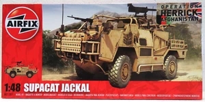 AIRFIX SUPERCAT JACKAL British Army Afghanistan plastic kit 1:48 #A05301 New - Picture 1 of 4