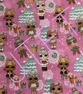 NEU LOL Surprise Weihnachten Geschenkpapier 50 Quadratfuß 2 Rollen - Bild 1 von 7