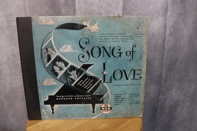 Menahem Pressler - Song Of Love - MGM Records 78rpm 4 Vinyl Set - Image 1 of 2