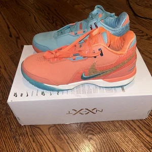 Nike Zoom ZM Lebron Nxxt Gen Ampd Azul-Salvaje Mango Talla 14 FJ1566-401 Sin Caja Top - Imagen 1 de 7