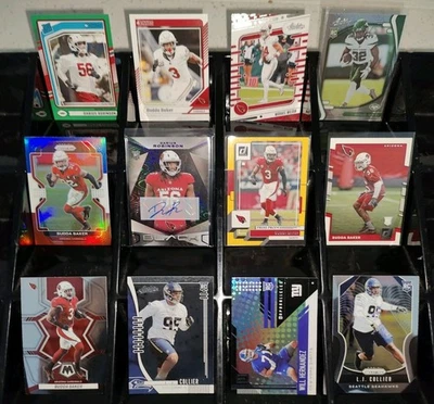 Cardinals RC rookie auto serial # color Prizm lot Budda Baker Darius Robinson - Image 1 of 3