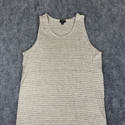 Camiseta sin mangas Todd Snyder 100 % lino marrón talla mediana para hombre calidad a medida  Foto 1 de 4