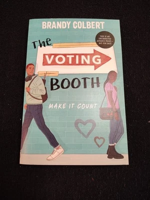  New Book : The Voting Booth Brandy Colbert Advanced Readers Copy Arc  - Image 1 of 4