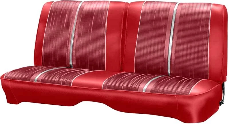 1964 Plymouth Fury; Hardtop; Vinyl Rear Seat Cover Upholstery; Bison Grain w/ — 第 1/1 张图片