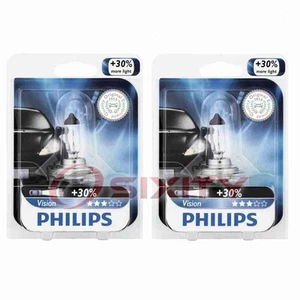 2 pc Philips High Low Beam Headlight Bulbs for Mercedes-Benz G55 AMG Viano dz - Picture 1 of 5