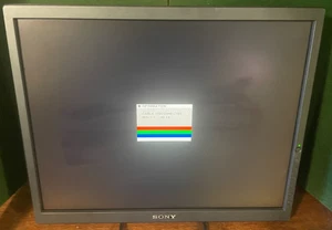 Vintage Sony SDM-S204 TFT LCD Display Flat Panel Computer Monitor - Picture 1 of 6
