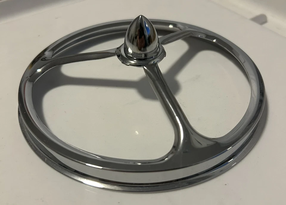 5.75" Lucas Tri Bar Custom Car Or Motorcycle Head Lamp Light Trim Cover w Bullet - Image 1 of 1