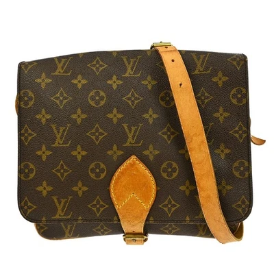 LOUIS VUITTON CARTOUCHIERE GM SHOULDER BAG PURSE MONOGRAM M51252 SL0916 NQ00032 - Image 1 of 4