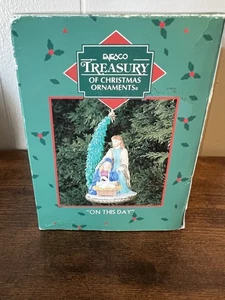 NIB 2002 "ON THIS DAY" Christmas Ornament, TREASURY of Christmas, Enisco - Picture 1 of 4