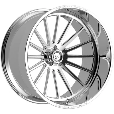Fittipaldi Offroad FTF504 26x14 5x5" -76mm Polished Wheel Rim 26" Inch - Image 1 of 4