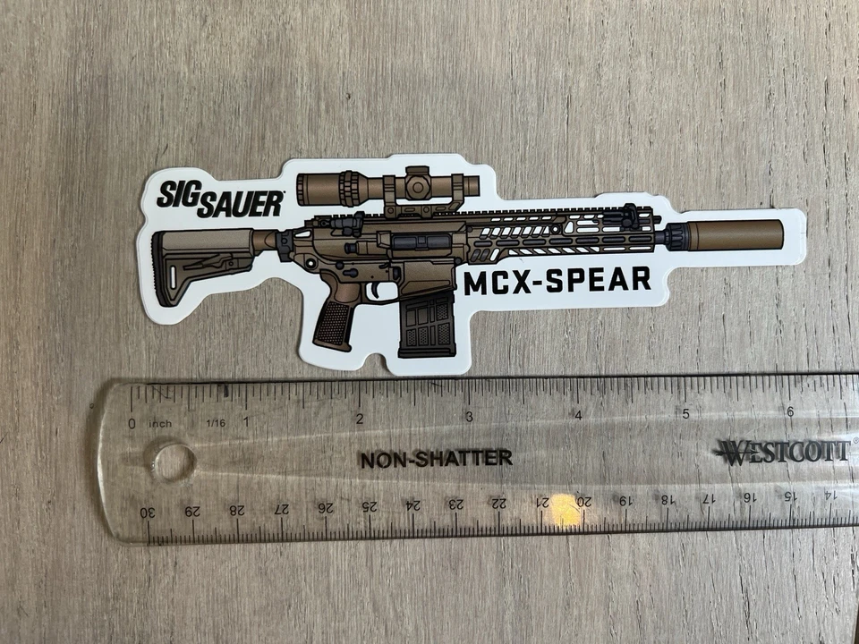 Sig Sauer MCX-Spear Sticker / Decal - Image 1 of 1