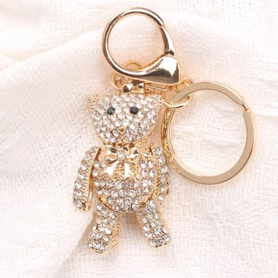 Teddy Bear-themed Keychain: Chic & Sweet Present for Toy Lovers - Image 1 of 4