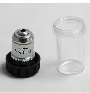 New LPL 10X / 0.25 Plan Achromatic Biological Microscope Objective Lens - Picture 1 of 1