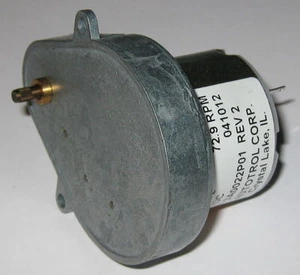 Autotrol 72.9 RPM Gearhead Timing Motor - 12V DC - 3mm Knurled Shaft - Picture 1 of 5