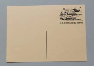 US Scott UX63 Post Card. 6 Cents. Gloucester.  - Picture 1 of 4