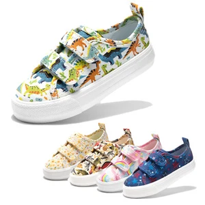US Kid Boys Girls Fashion Sneakers Comfortable School Walking Shoes Canvas Shoes - Picture 1 of 38