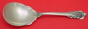 Grande Baroque by Wallace Sterling Silver Berry Spoon All Sterling  9 1/4" - Picture 1 of 1