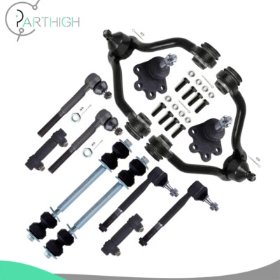 Barra estabilizadora de brazo de control delantero y rótula 12 piezas para GMC Yukon 1992-1994 Foto 1 de 4