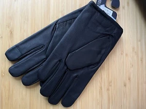 Brown Leather Gloves Size M - Picture 1 of 2