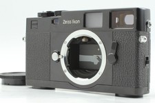 [N MINT] Zeiss Ikon ZM Black Rangefinder 35mm Film Camera Body From JAPAN