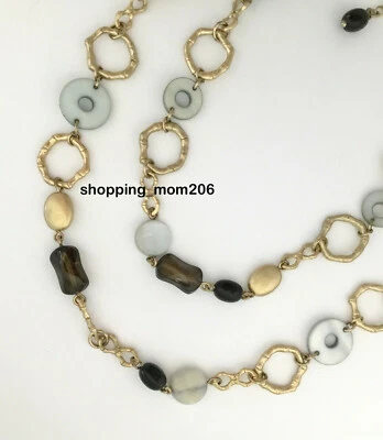 Collar Lia Sophia "Everglade" fregona, perlas de agua dulce y cuentas de vidrio 38-41" Foto 1 de 4