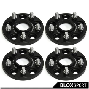 4PCS Jaguar XE XF, Ford Focus 15mm 5 Lug Wheel Adapter PCD5x108 63.3MM Forged AL - Picture 1 of 11