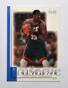 2000-01 UD Reserve #77 Patrick Ewing - Picture 1 of 2