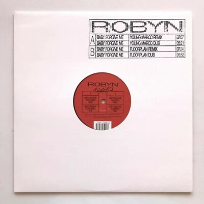 ROBYN 'BABY FORGIVE ME' LOVE RECORD STORES LRS20 12" REMIX VINYL! 500 WORLDWIDE! - Image 1 of 4
