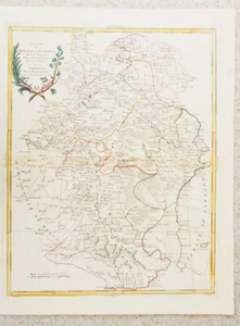 Early Map Moscovia E Woronez, Venezia 1782 - Picture 1 of 2