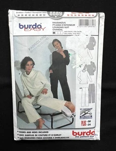Burda 8889 Misses 2 Piece Lounging Suit Burda Easy 2000 Pattern size 10-18 Cut - Picture 1 of 2