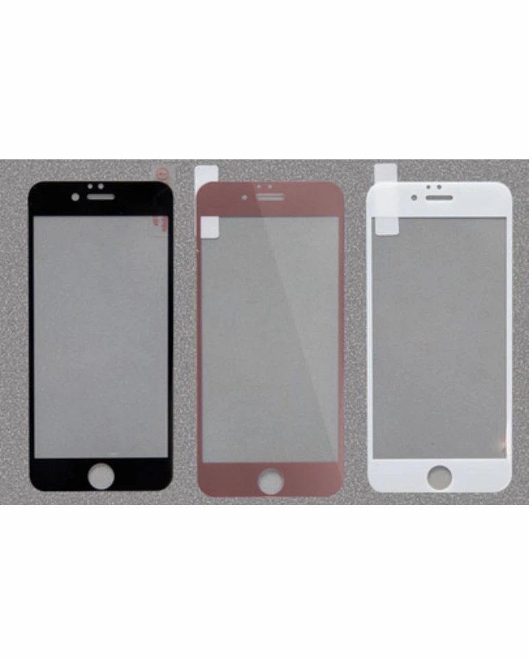 Full Coverage Tempered Glass Screen Protector For iPhone 6 6s Plu 7 8 Plus X Xs  - Image 1 of 4